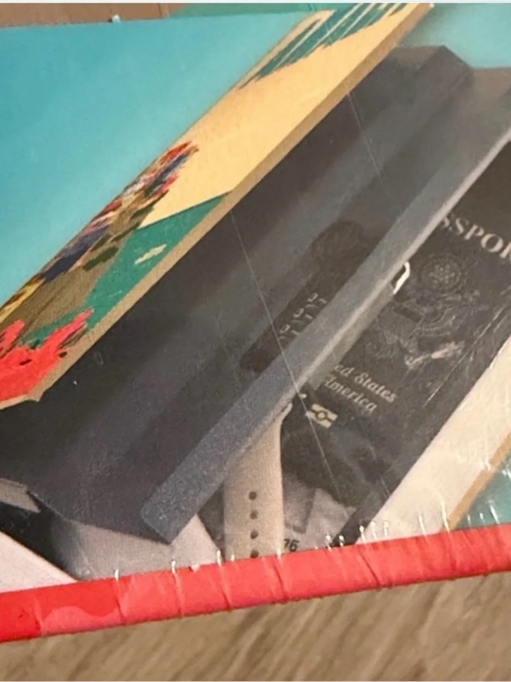 Amalfi BookSafe in Yellow and Teal 5” x 9” NWT